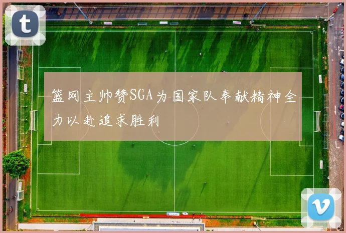 篮网主帅赞SGA为国家队奉献精神全力以赴追求胜利